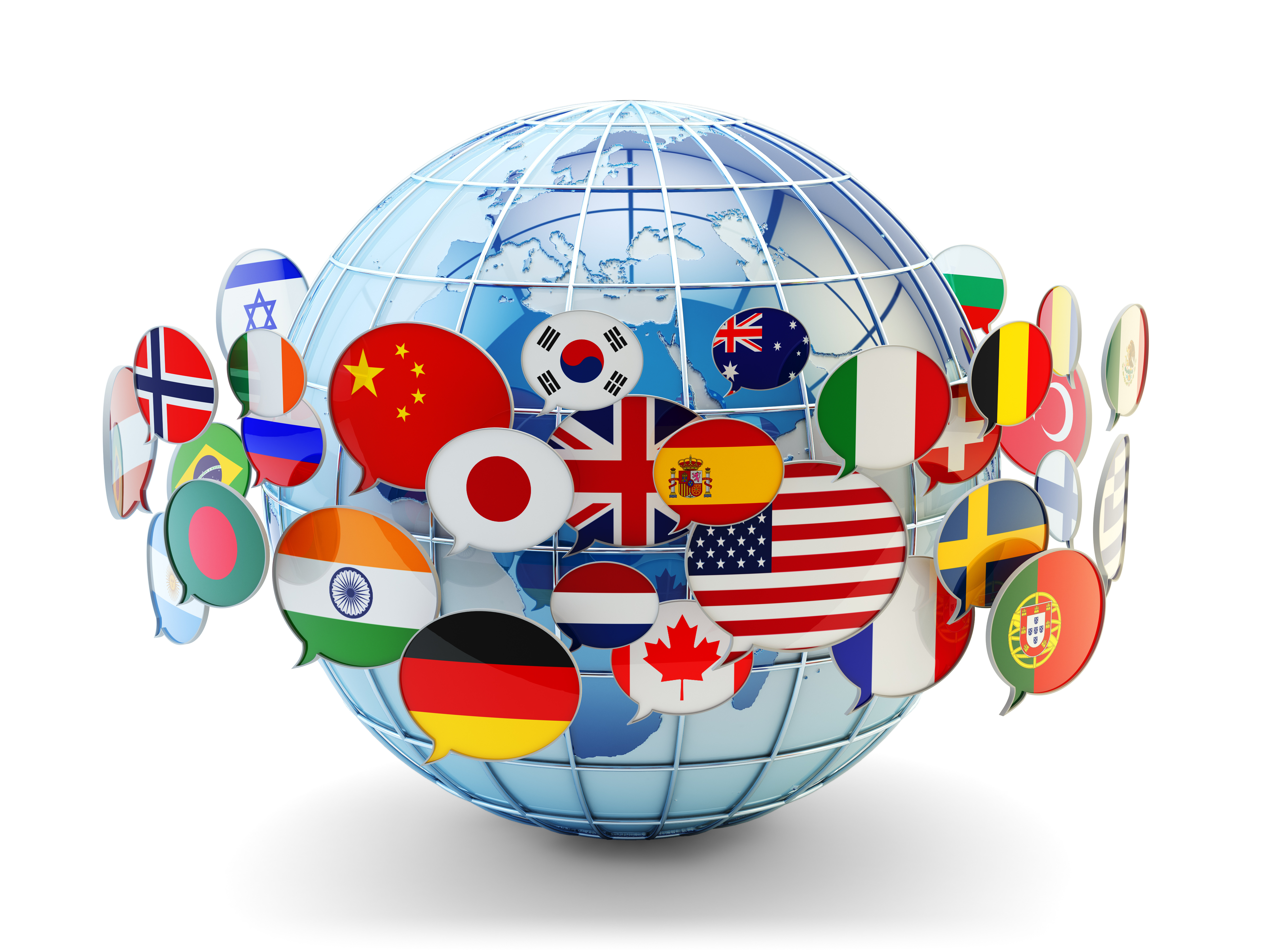 Language. Глобус с флагами. Глобус с флагами стран. Международные отношения. Международное сотрудничество.